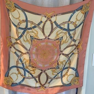 SCARF with Classic Designer Print.